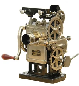 hand cranked movie camera