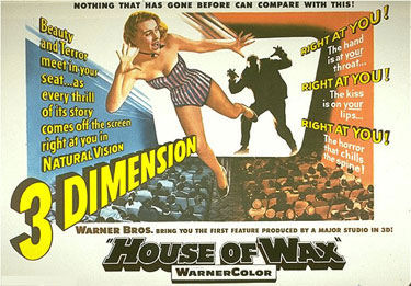 House of Wax 3D movie poster